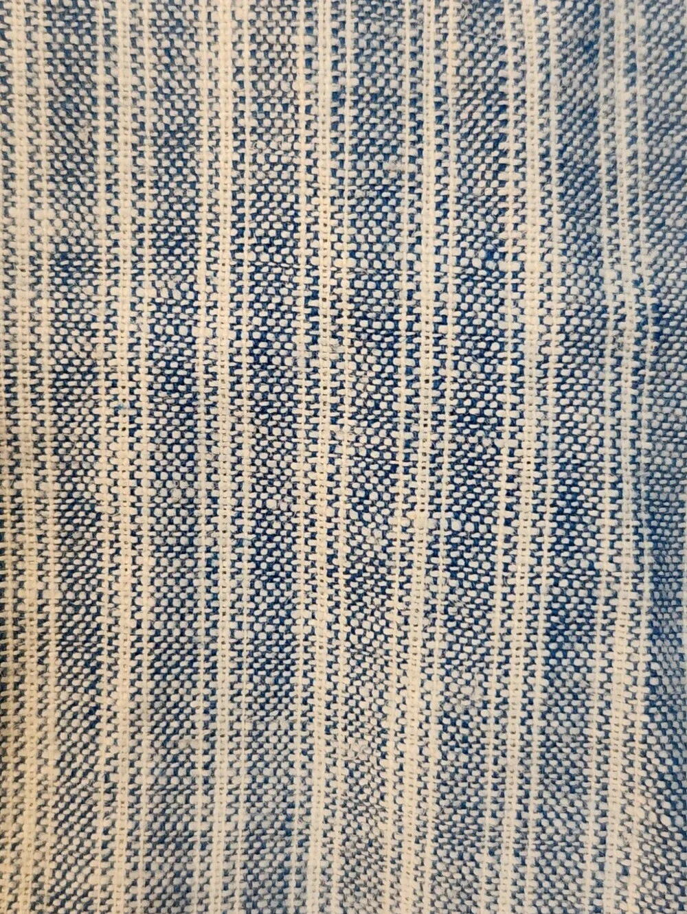 NWT ZARA Pants, Linen Blend Blue & White Striped, Lightweight Summer Sz XS